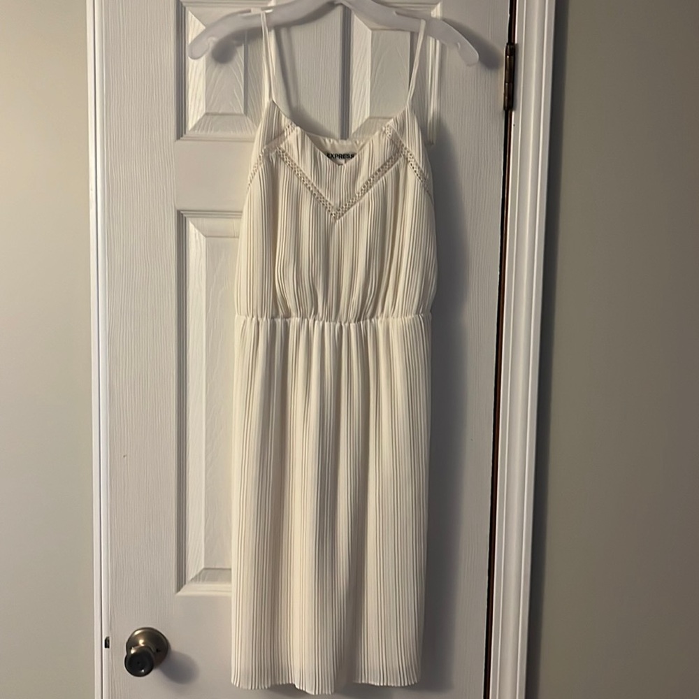 Express white dress
